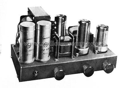 Malý zesilovač - Little Amplifier Schema 54; Philips akc. spol., (ID = 3047664) Kit