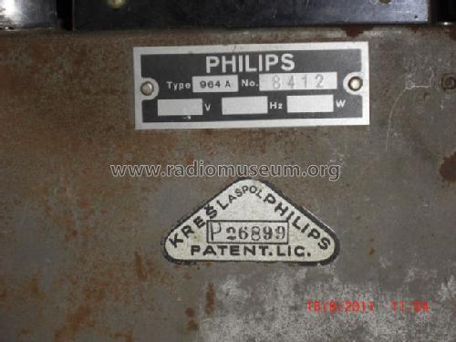 Philette 964AS; Philips akc. spol., (ID = 1041394) Radio