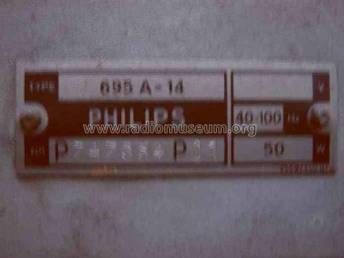 Rondo 695A-14; Philips akc. spol., (ID = 453090) Radio