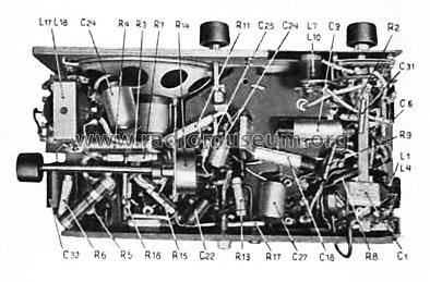 Universální superhet - AC-DC Superhet Schema 55; Philips akc. spol., (ID = 3047667) Kit