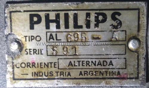 AL695-A; Philips Argentina, (ID = 2696800) Commercial Re