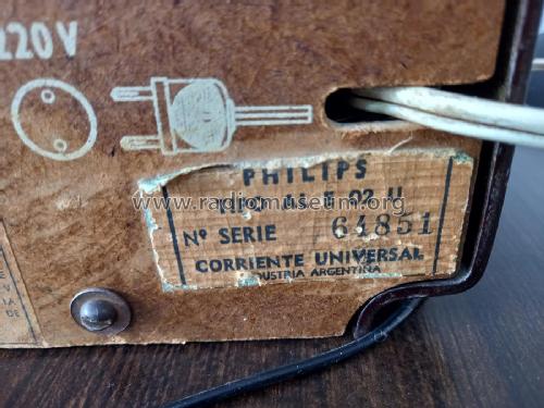 ALE02U; Philips Argentina, (ID = 2681199) Radio