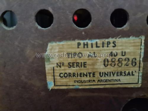 ALE40-U; Philips Argentina, (ID = 2691846) Radio