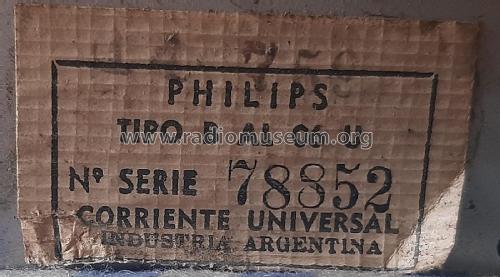 B5AL06-U; Philips Argentina, (ID = 2683883) Radio