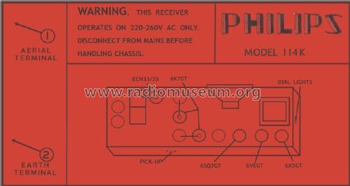 114K; Philips Australia (ID = 2783641) Radio