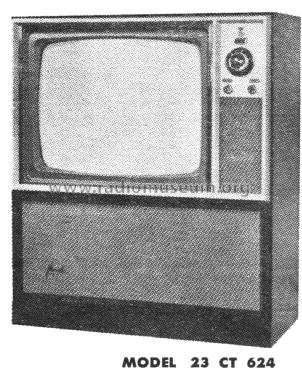 Mercury 23CT624; Philips Australia (ID = 2302829) Television