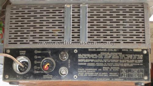 Amplifier 13W PA 951A; Philips Australia (ID = 2395338) Ampl/Mixer