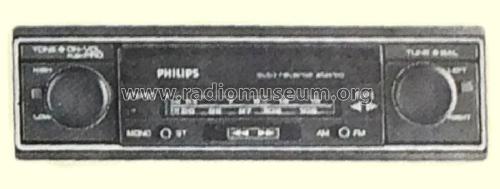 Auto Reverse Stereo AC748; Philips Australia (ID = 2768841) Car Radio