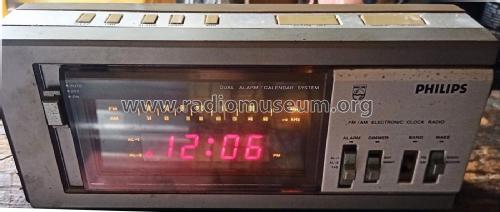 FM/AM Electronic Clock Radio AS296; Philips Australia (ID = 2816113) Radio