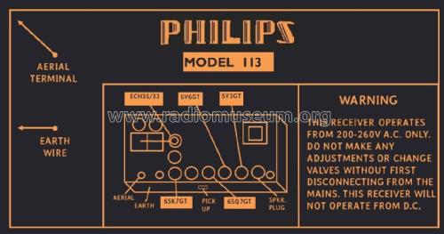 Radioplayer 113; Philips Australia (ID = 2783636) Radio
