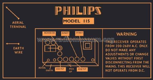 Radioplayer 115; Philips Australia (ID = 2783650) Radio