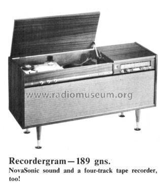 Recordergram Nova Sonic RF4; Philips Australia (ID = 2034103) Radio