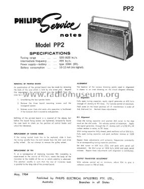 Silver 8 PP2; Philips Australia (ID = 2748483) Radio