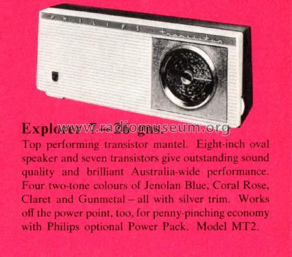 Explorer Transistor MT2; Philips Australia (ID = 2033909) Radio