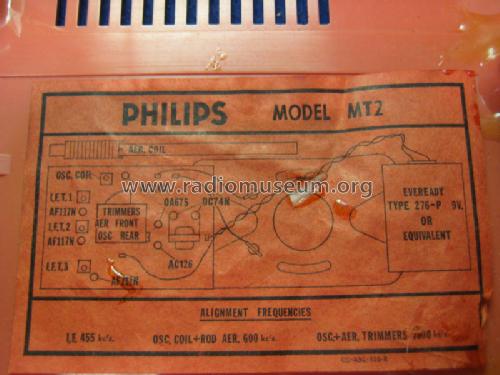 Explorer Transistor MT2; Philips Australia (ID = 829244) Radio