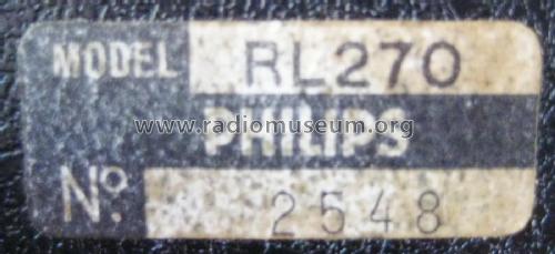 Trendsetter RL270; Philips Australia (ID = 2524921) Radio