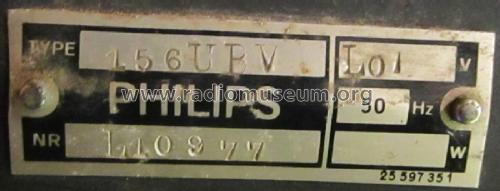 156UBV; Philips Belgium (ID = 3108097) Radio