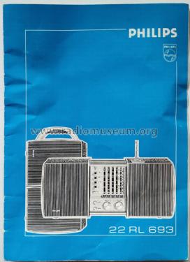 fm-am radio de luxe 22RL693; Philips Belgium (ID = 3116209) Radio