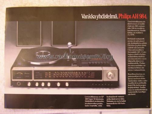 AH984 Mark II 22AH984 /10; Philips Belgium (ID = 2066979) Radio