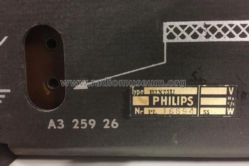 B3X75U /00 /12; Philips Belgium (ID = 2599815) Radio