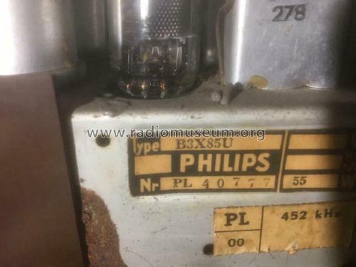 B3X85U /00; Philips Belgium (ID = 2580767) Radio