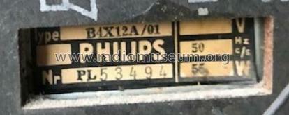 B4X12A /01 /54; Philips Belgium (ID = 2790945) Radio