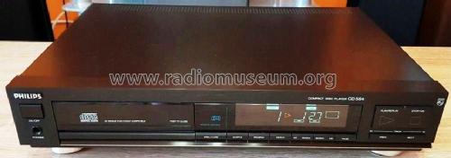 Compact Disc Player CD584 /00R; Philips Belgium (ID = 2703217) R-Player