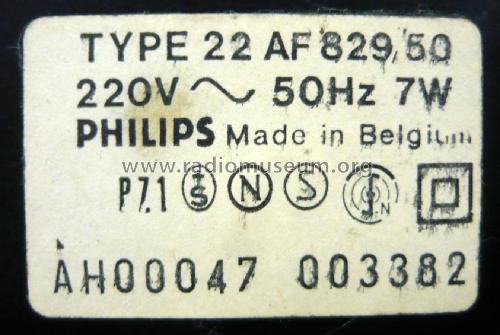 Full Automatic Turntable AF-829 Mark II 22AF829 /50; Philips Belgium (ID = 2498114) Reg-Riprod