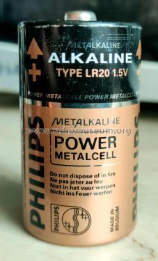 Metalkaline Power Metalcell LR20; Philips Belgium (ID = 2950136) A-courant