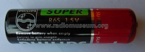 Super 1,5 V R6S; Philips Belgium (ID = 2935746) Power-S