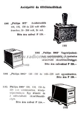 Anódpótló készülék 3003; Philips Hungary, (ID = 1597336) Fuente-Al