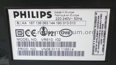 HiFi Stereo Videorecorder VR510 /02; Philips Hungary, (ID = 1790813) Ton-Bild