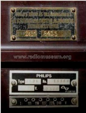 Mestermü 2531; Philips Hungary, (ID = 391894) Radio