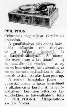 Philiphon ; Philips Hungary, (ID = 2486439) R-Player