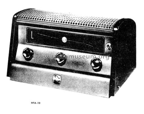 HFA-10 ; Philips Canada (ID = 2262246) Ampl/Mixer
