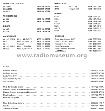 Sky Master 020 06AL020; Philips do Brasil S. (ID = 1862570) Radio