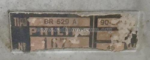 BR529A; Philips do Brasil S. (ID = 2226962) Radio