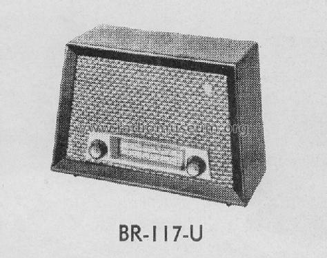 BR-117-U/01; Philips do Brasil S. (ID = 521462) Radio