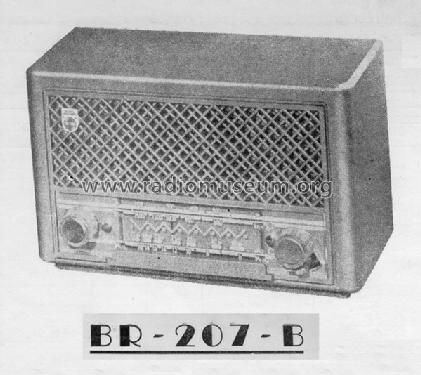 BR-207-B; Philips do Brasil S. (ID = 521473) Radio