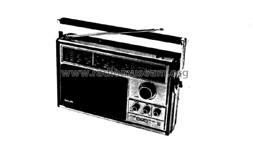 Six Band Portable 695 06AL695 /00; Philips do Brasil S. (ID = 2675051) Radio