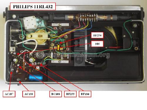 11RL432 /00; Philips; Eindhoven (ID = 666274) Radio