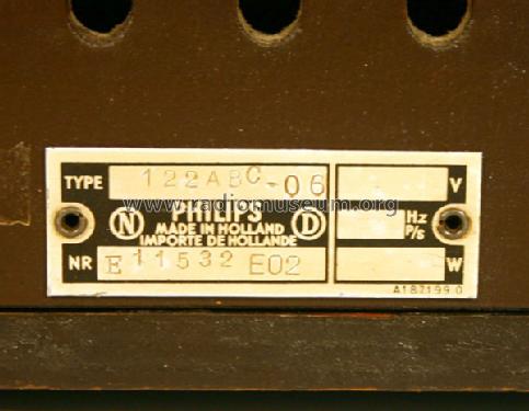 122ABC -06; Philips; Eindhoven (ID = 244683) Radio