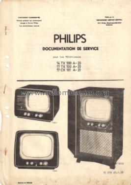 14TX100A-70; Philips; Eindhoven (ID = 908154) Television