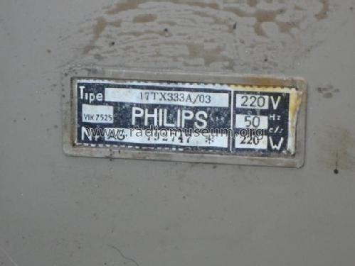 Automatic 17TX333A /03; Philips; Eindhoven (ID = 1638910) Television