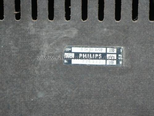 19TX531A /02; Philips; Eindhoven (ID = 1638922) Television