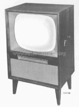 21CX221A /03 /63; Philips; Eindhoven (ID = 1507228) Television