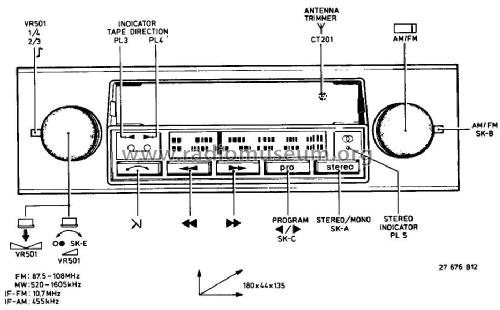 22AC788 /00; Philips; Eindhoven (ID = 1073650) Car Radio