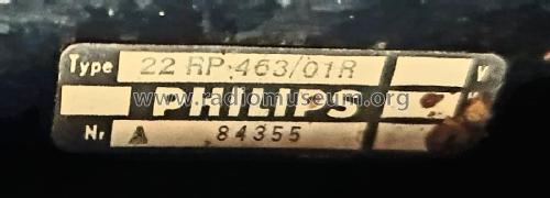 22RP463 /01R; Philips; Eindhoven (ID = 3100414) Radio