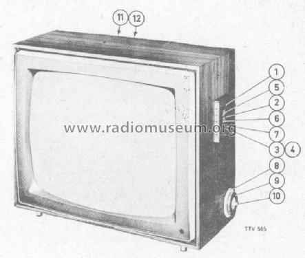 23TX460A /16 /66 /72; Philips; Eindhoven (ID = 1511497) Television