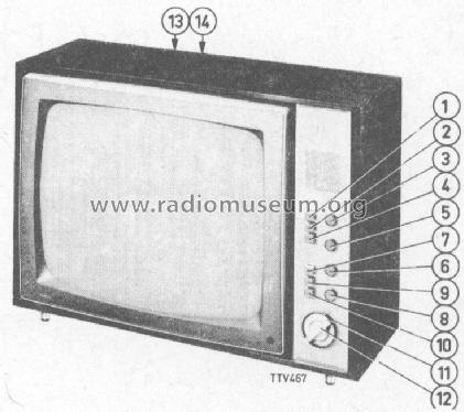 23TX462A /01 /05; Philips; Eindhoven (ID = 1511500) Television